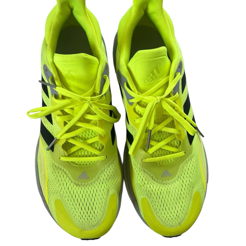 Adidas Solarboost 3 Size 11.5 Solar Yellow/Black/Silver Running Shoes (FY0315)